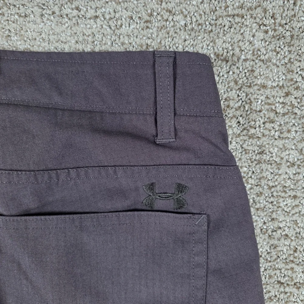 Under Armour UA Storm Mens Loose Fit Ripstop Pants Green 34x30 *READ